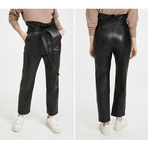 Alexis Kayden Faux Leather Pants in Black Size XS NWOT,All Products : American Fashion Style Bags On Sale